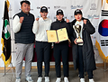 골프부, OK금융그룹 한국대학골프대회 아마추어부 단체전, 개인전 우승